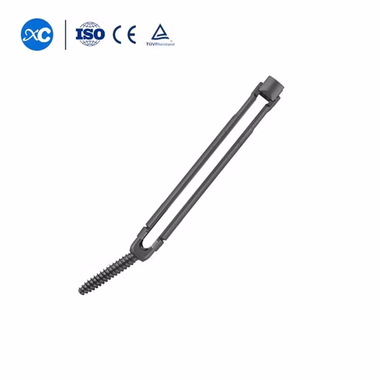 チタン椎弓根スクリュー医療用、脊椎固定用スクリュー、整形外科用スクリュー骨接合